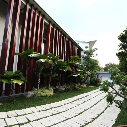 Thi công ốp đá nội thất và sân vườn